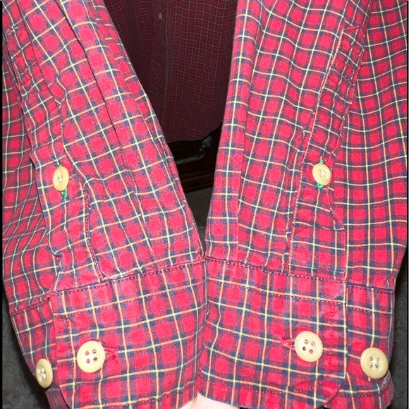 ♥️♥️TOMMY HILFIGER PLAID DRESS SHIRT♥️♥️ - Picture 5 of 7